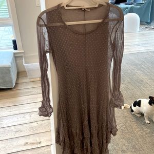 Sun light sheer dress